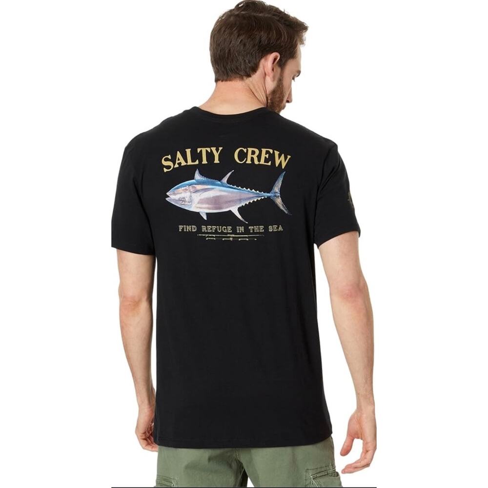 Salty Crew Men’s Graphic T-Shirt – Black – Size M